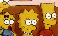 Bart Lisa Maggie close up L